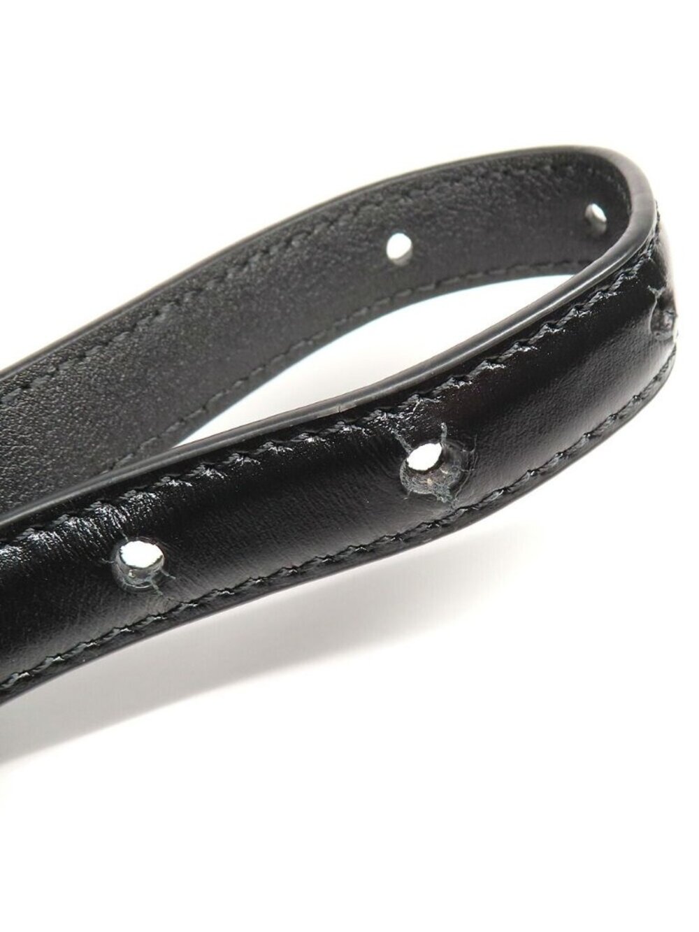Fendi FF Diamond Belt 1.5 cm Black Cles - Picture 8 of 9